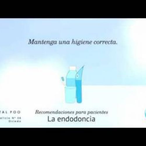 Endodoncia Recomendaciones para el paciente