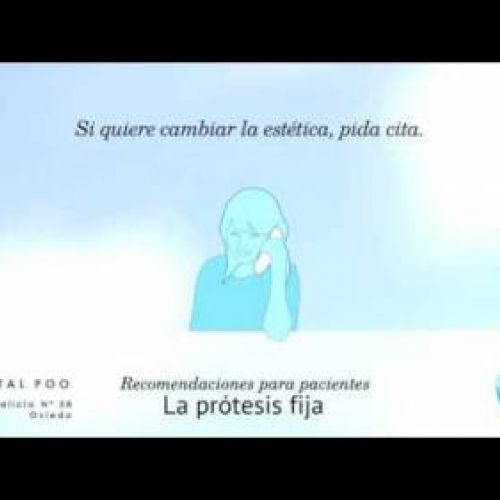 PROTESIS FIJA RECOMENDACIONES PARA EL PACIENTE